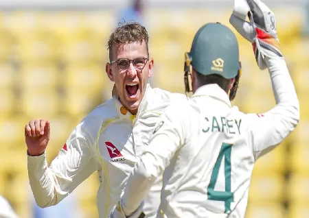 Border Gavaskar Trophy: Australia spinner Todd Murphy stands tall on Test debut, picks up 7 wickets in Nagpur