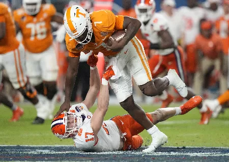 Clemson Sacked By Tennessee in Orange Bowl