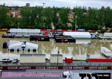 F1 race in Imola is cancelled due to flooding in the area