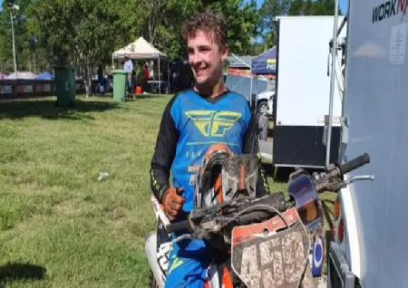 Family 'shattered beyond words' after young motocross rider dies after fall