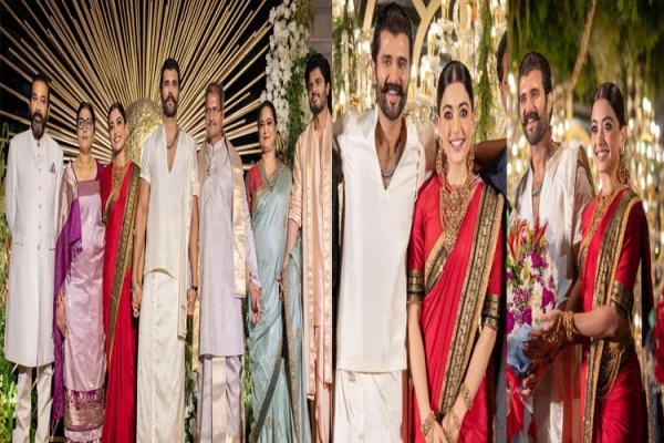 Grand Wedding Reception for Vijay Deverakonda and Rashmika - Latest News