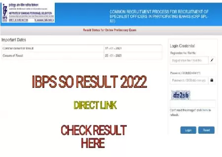 IBPS SO Mains Result 2022- 23: released at ibps.in, direct link here