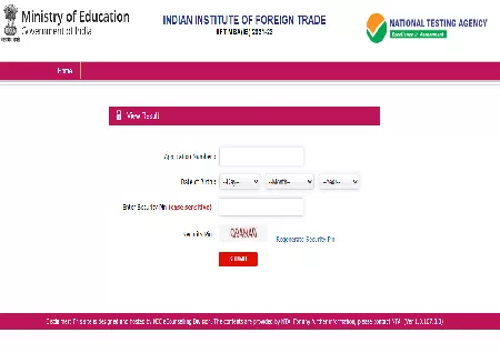 IIFT MBA result released at iift.nta.nic.in, download result here