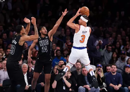 Jalen Brunson scores 40 points in Knicks first win against Nets in three years