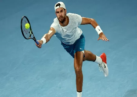 Korda stops , Khachanov into 1st Australian Open semifinal