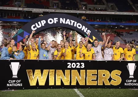 Matildas defeat Jamaica in final Cup of Nations match to retain trophy