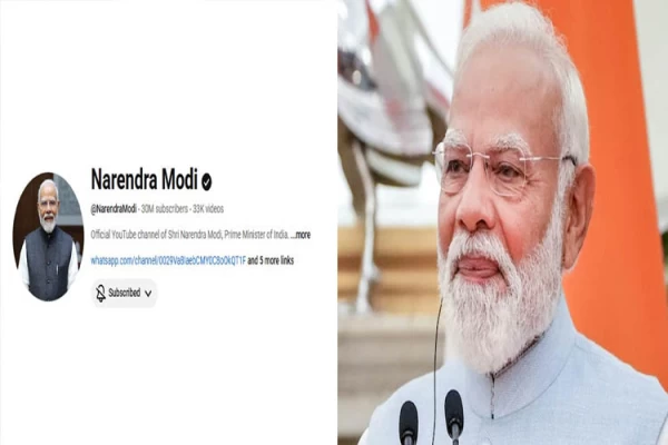 Modi’s YouTube Popularity: Subscribers Cross 30 Million - Latest News