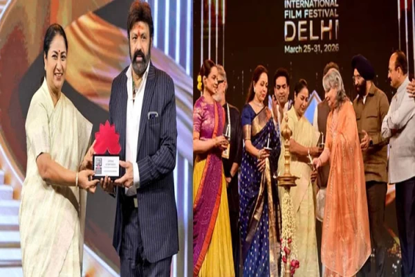 Nandamuri Balakrishna Receives Lifetime Achievement Award at IFFD 2026 - Latest News