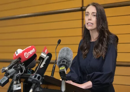 New Zealand Prime Minister Jacinda Ardern plans to leave office