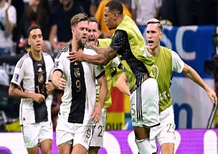 Niclas Fullkrug Scores Late Goal to Save Germany's World Cup Match Against Spain