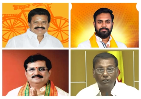 Nominated Posts Secured By Four Leaders from Nellore District