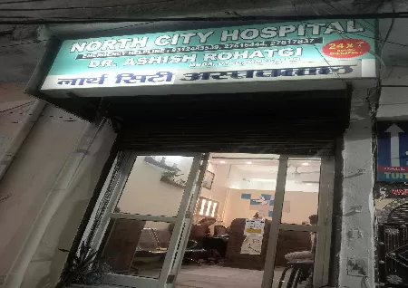 North City Hospital in Sant Nagar, Delhi