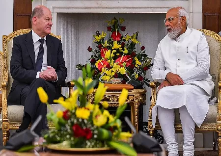 PM Modi, German Chancellor Olaf Scholz Hold Wide-Ranging Talks. Details Here