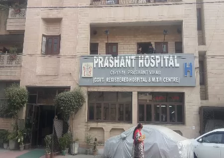 Prashant Hospital in Prashant Vihar, Delhi