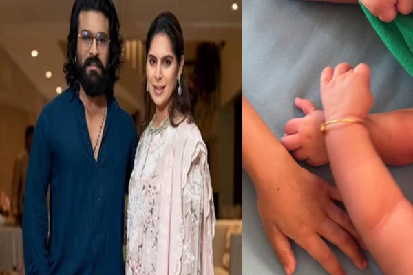 Ram Charan and Upasana Share First Glimpse of Twins Shivram and Anveera on 14th Wedding Anniversary