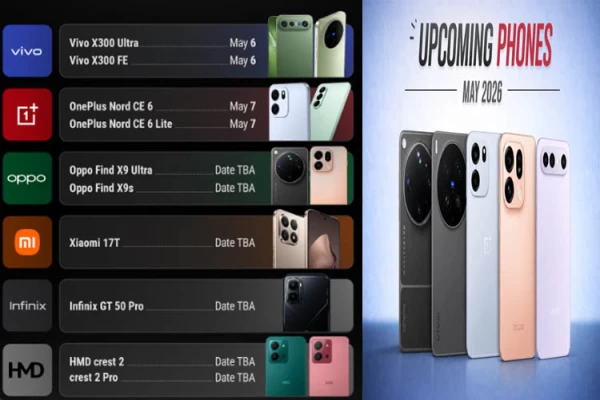 Smartphones Expected to Launch in May - Latest News