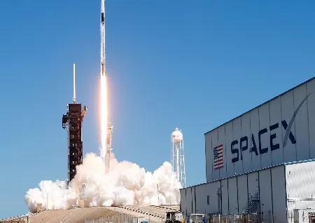 SpaceX launches its 9th crewed mission as it heads to space station