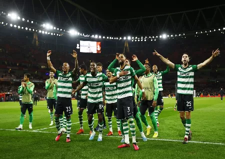 Sporting CP defeated Arsenal in Europa League shootout after a goal by Goncalves