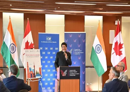 Union Minister Piyush Goyal discusse the India-Canada trade accord