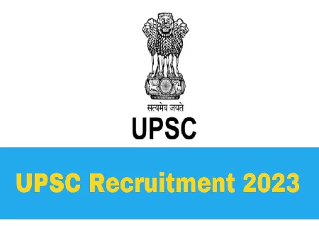 UPSC Recruitment 2023: Apply for AD, Specialist Grade III, and other post