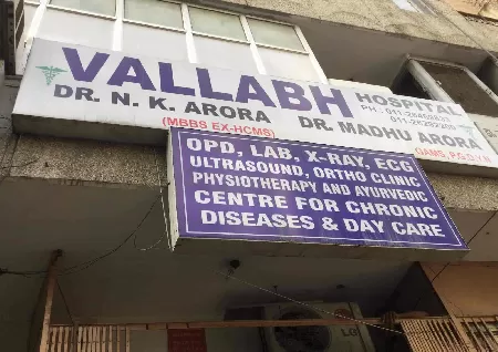 Vallabh Hospital in Govind Puri, Kalkaji, Delhi