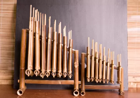 What is the Angklung musical instrument?