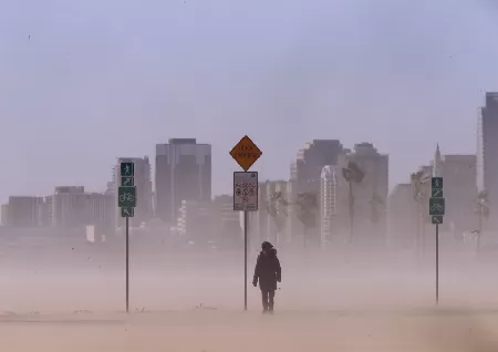 Winter storm conditions forecast from Montana to Michigan California