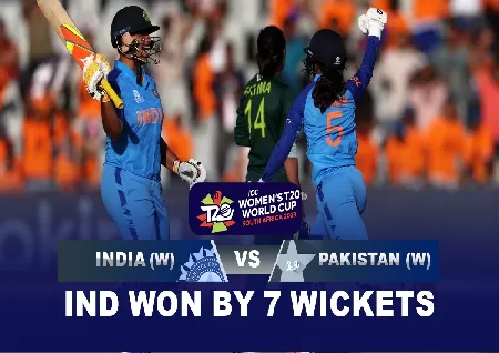 Women's T20 World Cup: Jemimah stars as India defeat Pakistan