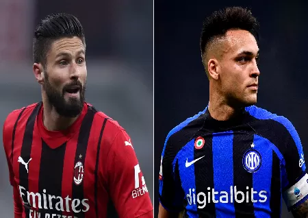 Image of 2023 Italian Serie A Predictions: Inter Milan Vs  AC Milan Odds, Picks, How To Watch, Live Stream