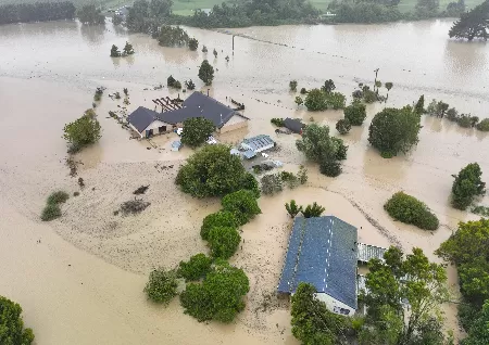 Images of Cyclone Gabrielle