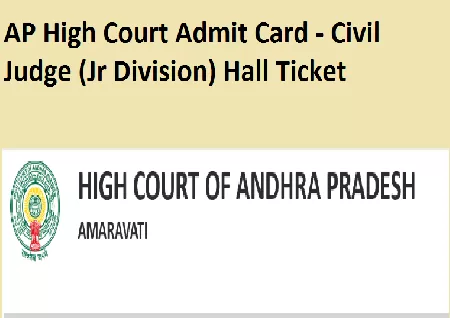 Images of Ap High Court Civil Judge Hall Ticket 2023