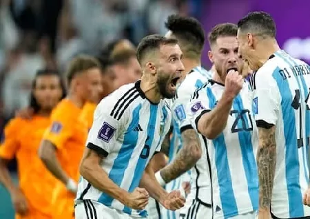 Image of Argentina Overcomes Late Drama To Defeat The Netherlands On Penalties, Book Semi-final Date With Croatia