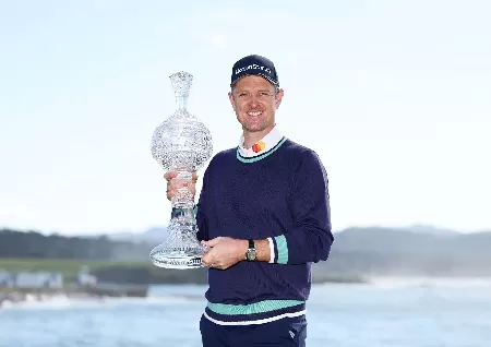 Image of AT&T Pebble Beach Pro - Am 2023 : Justin Rose Wins At Pebble Beach To End 4-year Drought