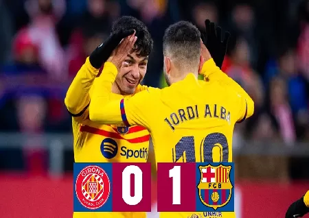 Barcelona Vs Girona score, Result, And Lineups ,Pedri Goal Earns A 1-0 Win For La Liga Leaders