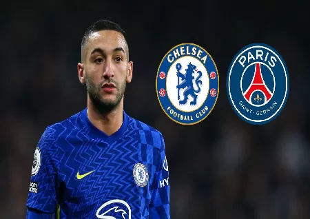 Hakim Ziyechs Move From Chelsea To PSG  Appears To Be OFF With Deadline Day Documents Not Registered In Time