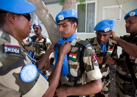 Images of Indian Peacekeepers