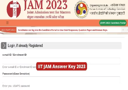 Image of JAM 2023 Answer Key: Question Papers Released On Jam.iitg.ac.in, Direct Link