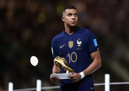 Image of Kylian Mbappe Wins World Cup Golden Boot With Eight Goals