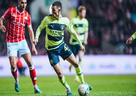 Image of Manchester City Vs Bristol City: Foden Double Eases Man City Into FA Cup Quarterfinals