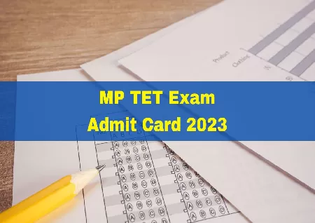 Images of Mptet Admit Card 2023