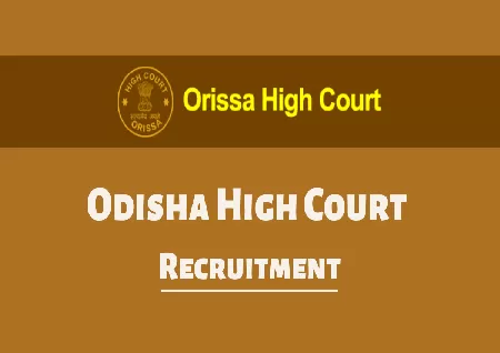 Images of Odisha High Court Recruitment 2023