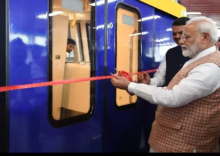 Image of PM Modi To Inaugurate Two New Mumbai Metro Lines On Jan 19