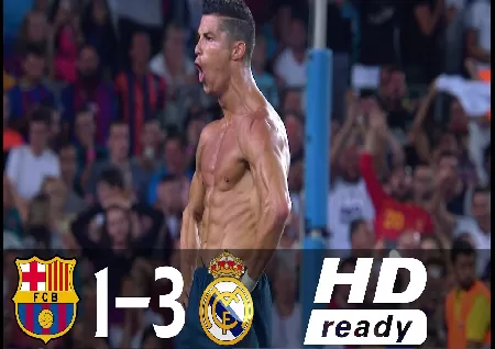 Real Madrid 1-3 Barcelona  Highlights