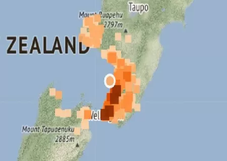 Strong 4.8 Earth Quakes Near Te Aroha Rattle North Island