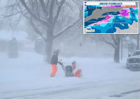 Images of Lake Effect Snow Warning